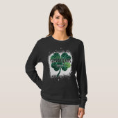 Shenanigans Squad Clover St Patrick's Day T-Shirt (Vorne ganz)