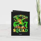 Shenanigans Squad Feiertagskarte (Rückseite)