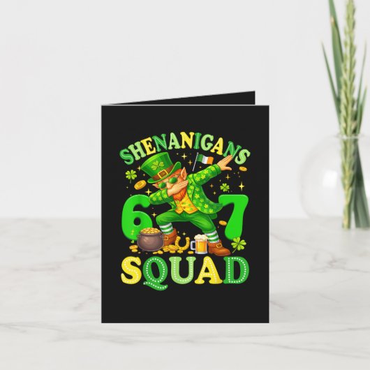 Shenanigans Squad Feiertagskarte (Vorderseite)