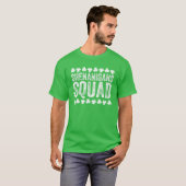 Shenanigans Squad Funny St Patrick's Day Irish T-Shirt (Vorne ganz)