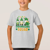 Shenanigans Squad Funny St Patrick's Day T-Shirt (Vorderseite)