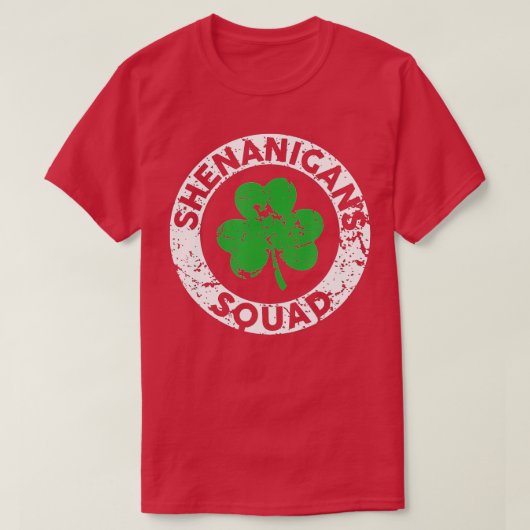 Shenanigans Squad Funny St T-Shirt (Design vorne)