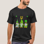 Shenanigans Squad Gnome Lover Cute St Patrick's Da T-Shirt (Vorderseite)