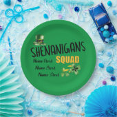 Shenanigans Squad, Grüne St. Patrick's Day-Party Pappteller (Party)