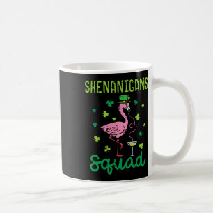 Shenanigans Squad Irischer Flamingo St Patricks Ta Kaffeetasse