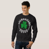 Shenanigans Squad Irish Funny Happy Saint Patrick Sweatshirt (Vorne ganz)
