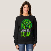 Shenanigans Squad Irish Funny Saint Patrick's Day Sweatshirt (Vorne ganz)