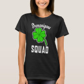 Shenanigans Squad Irish Funny St. Patricks Day T-Shirt (Vorderseite)