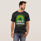 Shenanigans Squad Irish Gnomes Rainbow St Patrick' T-Shirt (Vorne ganz)