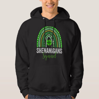 Shenanigans Squad Irish Rainbow Happy St Patrick's Hoodie