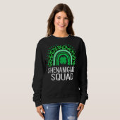 Shenanigans Squad Irish St Saint Patrick S Day Fu Sweatshirt (Vorne ganz)