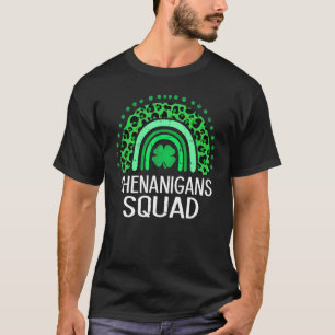 Shenanigans Squad Irish St Saint Patrick S Day Fu T-Shirt