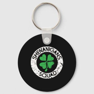 Shenanigans Squad Lustiger St. Patrick's Day passe Schlüsselanhänger