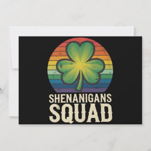 Shenanigans Squad Matching St Patricks Day Group Einladung