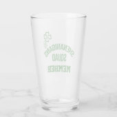 Shenanigans Squad Mitglied Bier Glas (Rückseite)