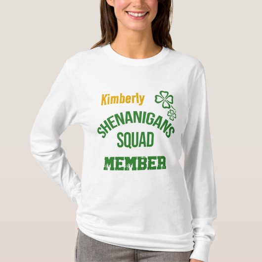 Shenanigans-Squad-Mitglied T-Shirt (Vorderseite)