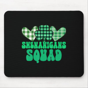 Shenanigans Squad Neigt zu Malarkey St. Patrick's  Mousepad