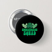 Shenanigans Squad Neigt Zu Unfug St. Patrick's Button (Vorne & Hinten)