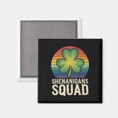 Shenanigans Squad passendes St. Patricks Day Grupp Magnet (Vorderseite/Rückseite)