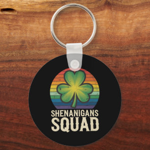 Shenanigans Squad passendes St. Patricks Day Grupp Schlüsselanhänger