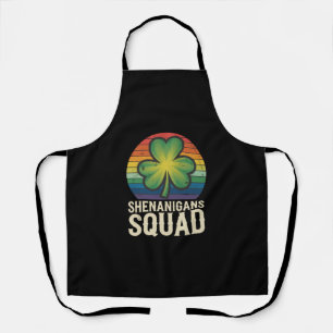 Shenanigans Squad passendes St. Patricks Day Grupp Schürze