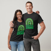 Shenanigans Squad Rainbow Leopard St Patrick's Day T-Shirt (Unisex)