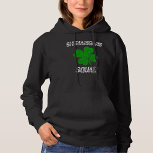 Shenanigans Squad St Patrick's Day 2022 Kleeblatt Hoodie