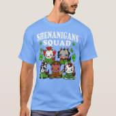 Shenanigans Squad St Patricks Day Chibi Horror T-Shirt (Vorderseite)