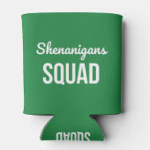 Shenanigans Squad St Patrick's Day Dosenkühler (Rückseite)
