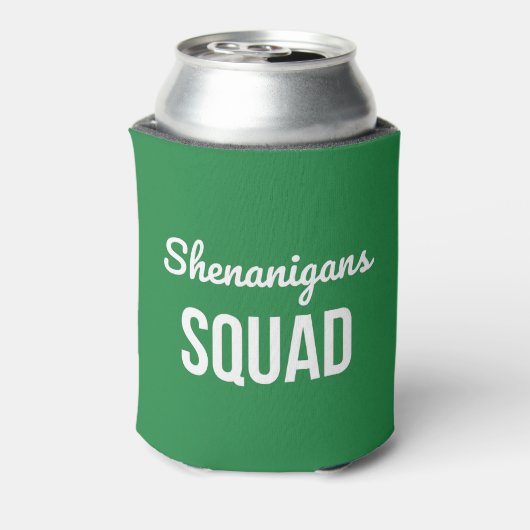 Shenanigans Squad St Patrick's Day Dosenkühler (Kanne Rückseite)