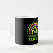Shenanigans Squad St. Patrick's Day Frauen Mädchen Kaffeetasse (Vorderseite Links)
