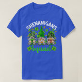 Shenanigans Squad St Patricks Day Gnome Green Iris T-Shirt (Design vorne)