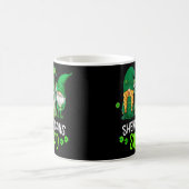 Shenanigans Squad St Patricks Day Gnomes Green Pro Kaffeetasse (Mittel)