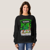 Shenanigans Squad St Patricks Day Gnomes Green Pro Sweatshirt (Vorne ganz)
