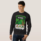 Shenanigans Squad St Patricks Day Gnomes Green Pro Sweatshirt (Vorne ganz)