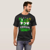 Shenanigans Squad St Patricks Day Gnomes Green Pro T-Shirt (Vorne ganz)