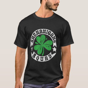 Shenanigans Squad St. Patrick's Day Irischer Shamr T-Shirt