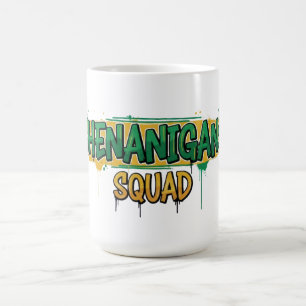 Shenanigans Squad St. Patrick's Day Kaffeetasse