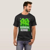 Shenanigans Squad St Patricks Day Kleeblatt Clover T-Shirt (Vorne ganz)