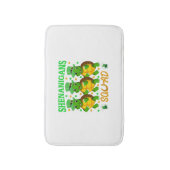 Shenanigans Squad St. Patrick's Day Niedlich Turtl Badematte (Vorderseite Vertikal)