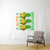 Shenanigans Squad St. Patrick's Day Niedlich Turtl Wandteppich (Beispiel (Horizontal))