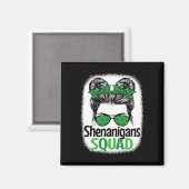 Shenanigans Squad St. Patrick's Day Outfit Frauen Magnet (Vorderseite/Rückseite)