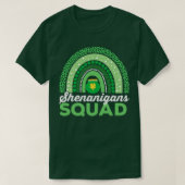 Shenanigans Squad St Patricks Day Rainbow Team T-Shirt (Design vorne)