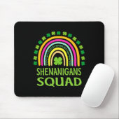 Shenanigans Squad St. Patrick's Day Regenbogen Sha Mousepad (Mit Mouse)