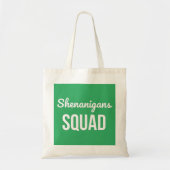 Shenanigans Squad St Patrick's Day Tragetasche (Vorne)
