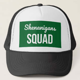 Shenanigans Squad St Patrick's Day Truckerkappe