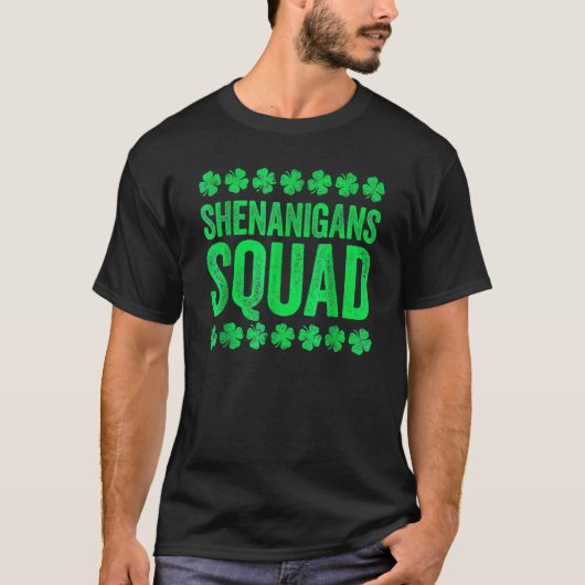 Shenanigans Squad St. Patrick's Tag T-Shirt (Vorderseite)