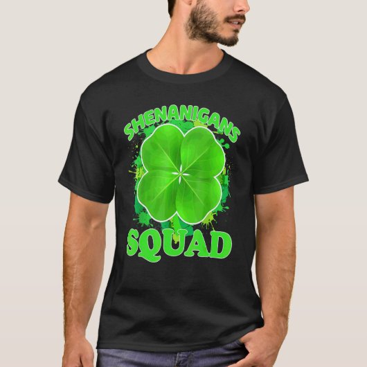 Shenanigans Squad Teacher St Patricks Day Shenanig T-Shirt (Vorderseite)