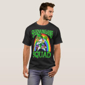 Shenanigans Squad Unicorn St Patrick's Day T-Shirt (Vorne ganz)