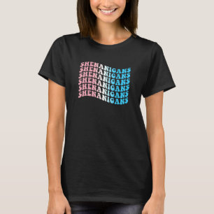 Shenanigans St Patrick's Day Trans Transgender LGB T-Shirt